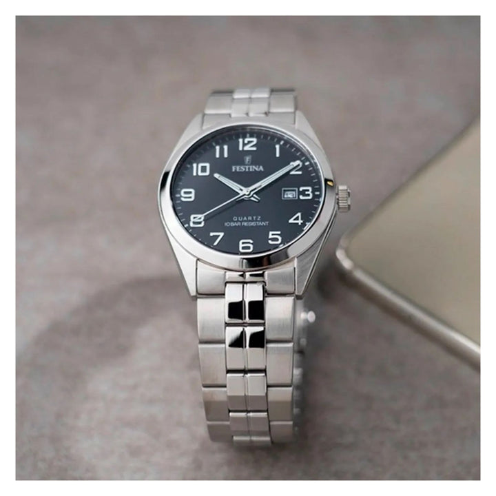 RELOJ ANÁLOGO PARA HOMBRE FESTINA CLASSIC METAL F20437/4 - PLATEADO