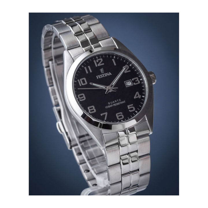RELOJ ANÁLOGO PARA HOMBRE FESTINA CLASSIC METAL F20437/4 - PLATEADO