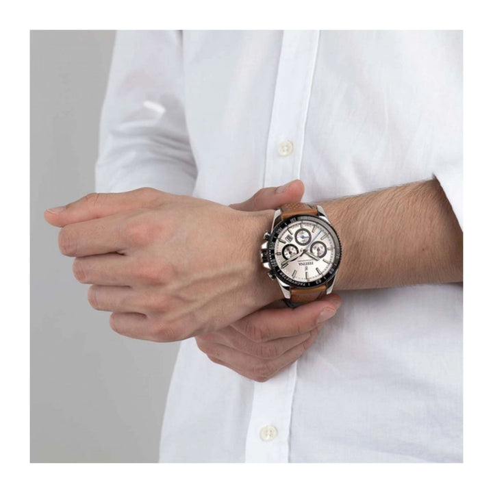 RELOJ ANÁLOGO PARA HOMBRE FESTINA TIMELESS CHRONO F20561/1 - MARRÓN