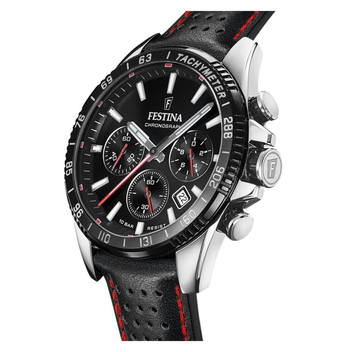 RELOJ ANÁLOGO PARA HOMBRE FESTINA TIMELESS CHRONO F20561/4 - NEGRO