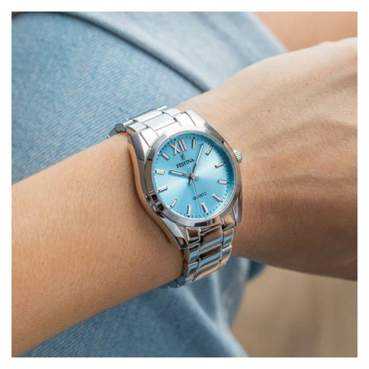 RELOJ ANÁLOGO PARA MUJER FESTINA F20622 F20622/3 - PLATEADO