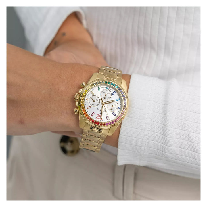 RELOJ ANÁLOGO PARA MUJER FESTINA BOYFRIEND COLLECTION F20609/2 - DORADO