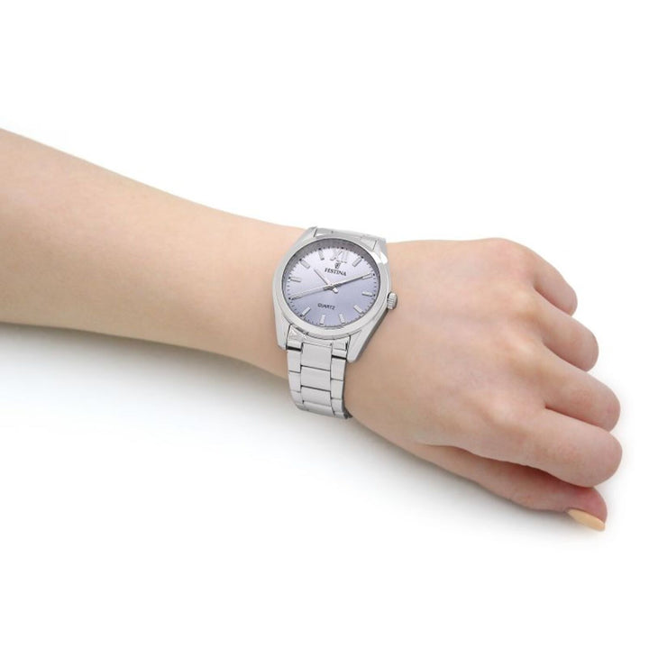 RELOJ ANÁLOGO PARA MUJER FESTINA F20622 F20622/J - PLATEADO