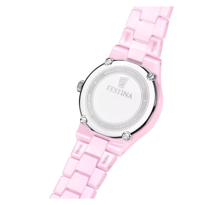 RELOJ ANÁLOGO PARA MUJER FESTINA CERAMIC F20751/2 - ROSA