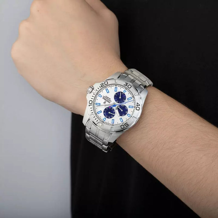 RELOJ PARA HOMBRE FESTINA MULTIFUNCTION F20445/1 - PLATEADO