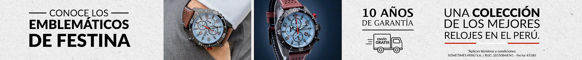 Relojes Emblemáticos de Festina