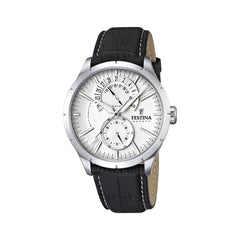 Cargar imagen en el visor de la galería, RELOJ EN CUERO PARA HOMBRE FESTINA RETRO F16573/1 - NEGRO