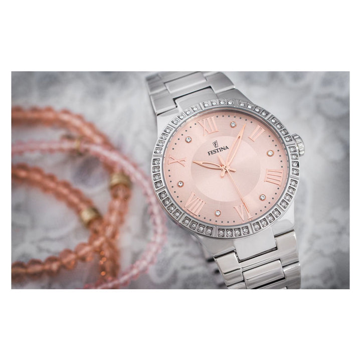 RELOJ ANÁLOGO PARA MUJER FESTINA BOYFRIEND F16719/3 - PLATEADO