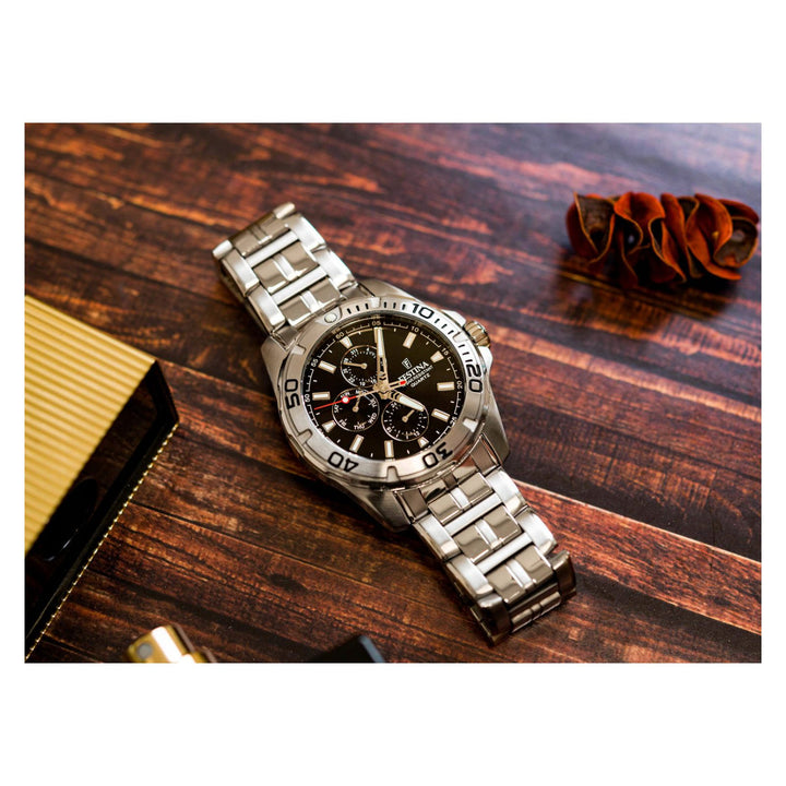 RELOJ PARA HOMBRE FESTINA MULTIFUNCTION F20445/3 - PLATEADO