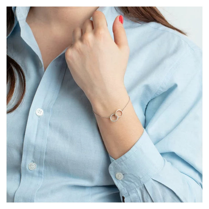 PULSERA LOTUS SILVER MOMENTS LP1955-2/1 PLATA, MUJER