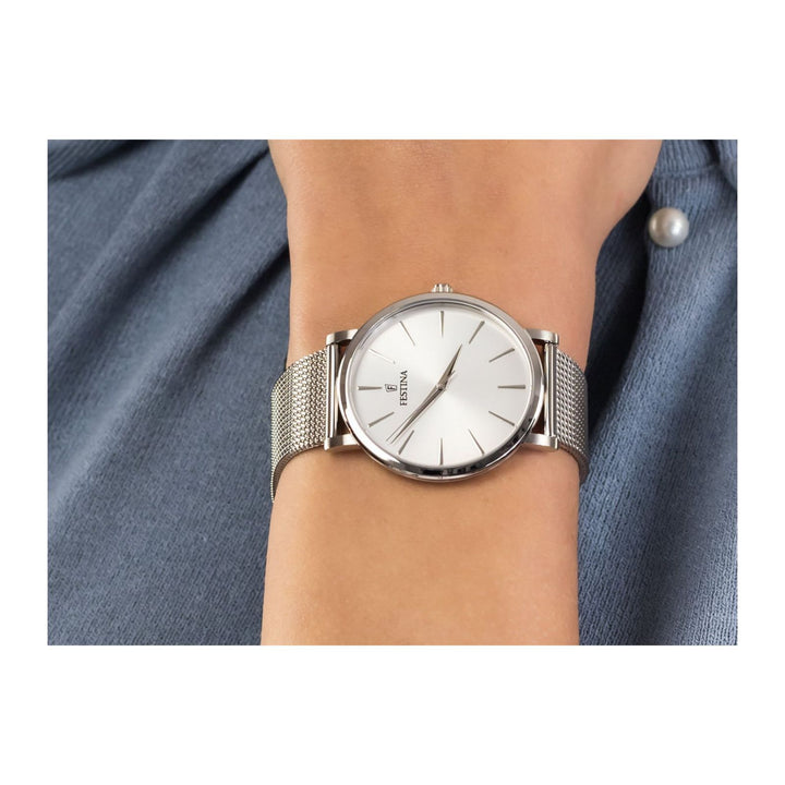 RELOJ ANÁLOGO PARA MUJER FESTINA BOYFRIEND F20475/1 - PLATEADO
