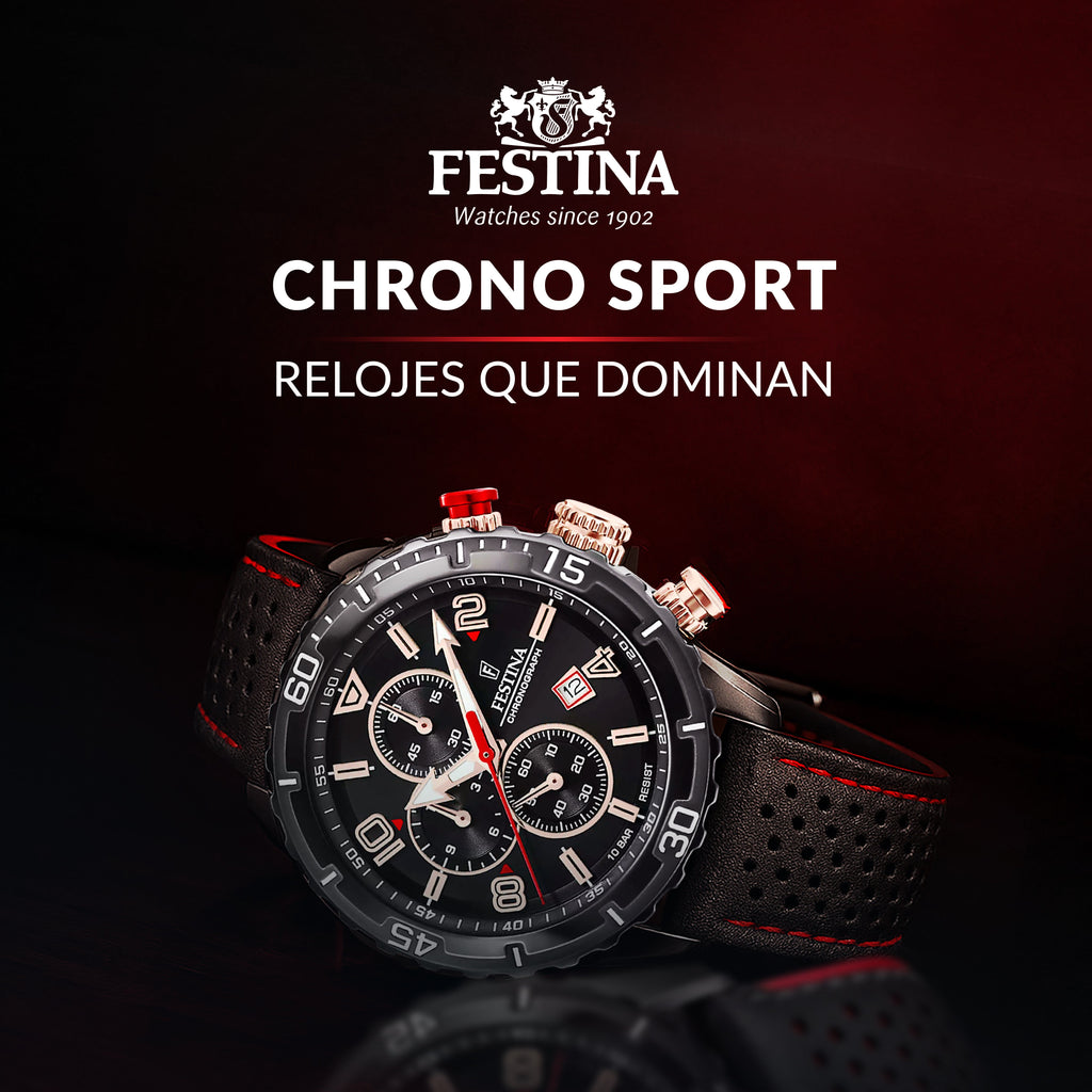 Relojes Festina Chrono Sport Para Hombre