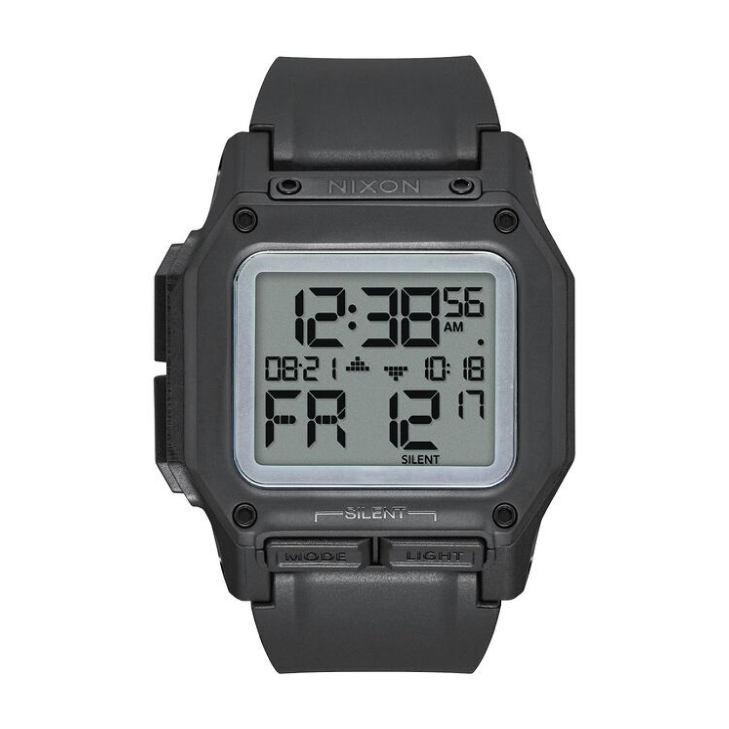 RELOJ DIGITAL PARA HOMBRE NIXON REGULUS BLACK / POSITIVE A1180-867 - GRIS