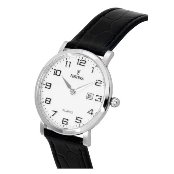 RELOJ ANÁLOGO PARA MUJER FESTINA CLASSIC LEATHER F16477/1 - NEGRO