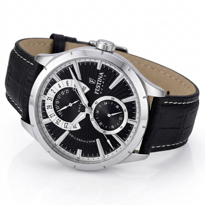 RELOJ ANÁLOGO PARA HOMBRE FESTINA RETRO F16573/3 - NEGRO