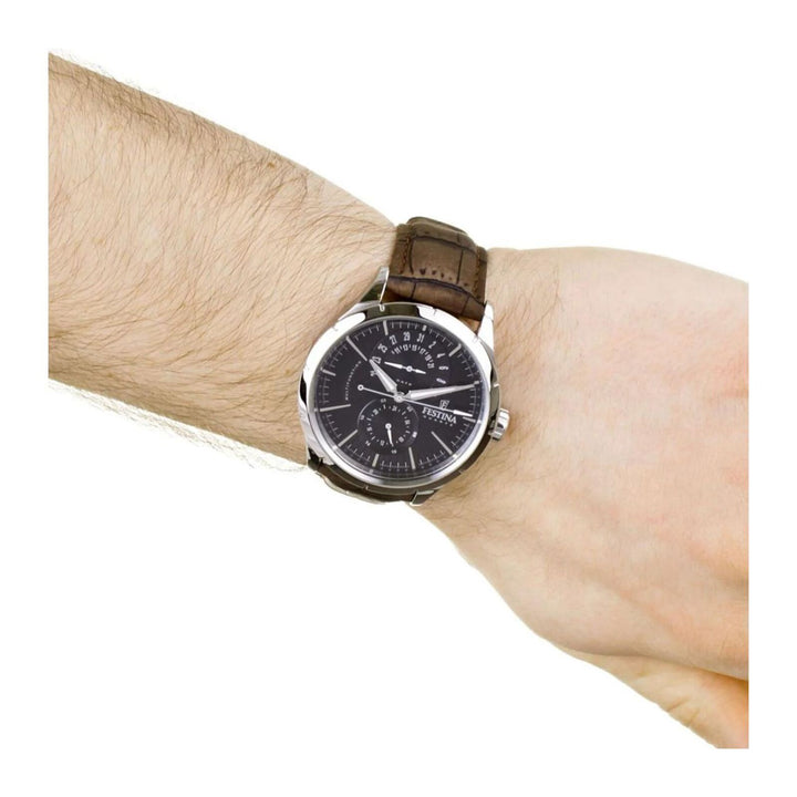RELOJ ANÁLOGO PARA HOMBRE FESTINA RETRO F16573/4 - MARRÓN