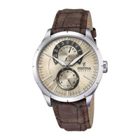 RELOJ ANÁLOGO PARA HOMBRE FESTINA RETRO F16573/9 - MARRÓN