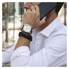 Cargar imagen en el visor de la galería, PULSERA LOTUS STYLE MEN BASIC LS2011-2/4 PIEL, HOMBRE
