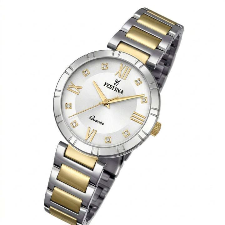 RELOJ ANÁLOGO PARA MUJER FESTINA MADEMOISELLE  F16937/A - PLATEADO