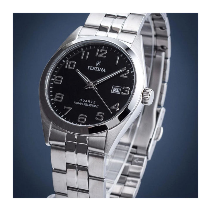 RELOJ ANÁLOGO PARA HOMBRE FESTINA CLASSIC METAL F20437/4 - PLATEADO