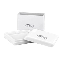 Cargar imagen en el visor de la galería, COLLAR ORTYX TALLA TRIANGULAR, BLANCO, BAÑO DE RODIO
