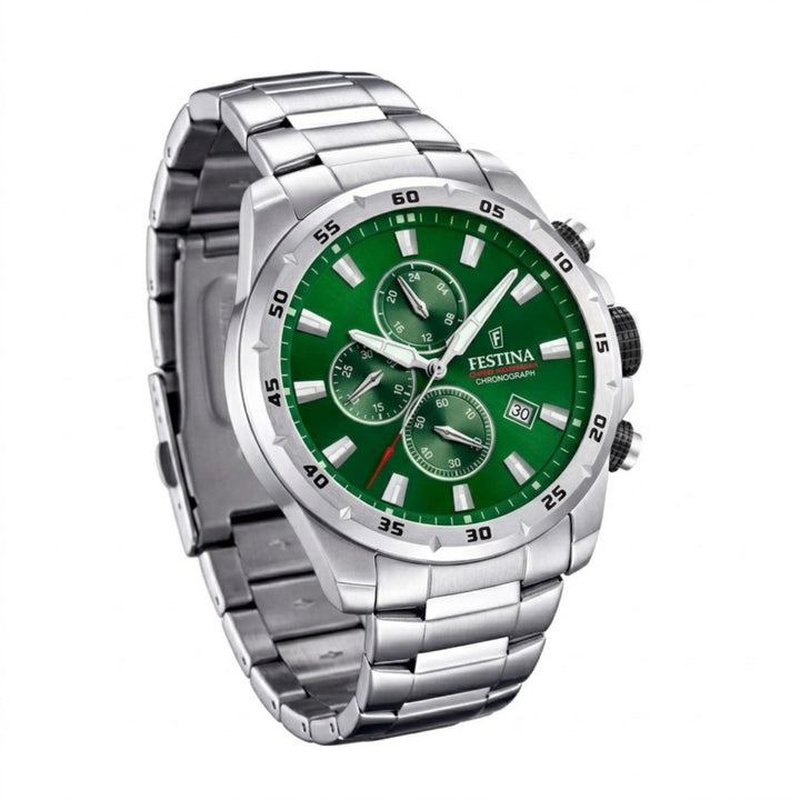 RELOJ ANÁLOGO PARA HOMBRE FESTINA CHRONO SPORT F20463/3 - PLATEADO