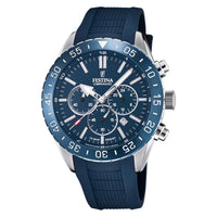 RELOJ ANÁLOGO PARA HOMBRE FESTINA CERAMIC F20515/1 - AZUL