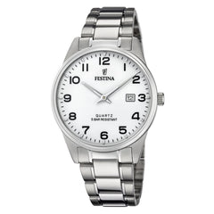 Cargar imagen en el visor de la galería, RELOJ ANÁLOGO PARA HOMBRE FESTINA CLASSIC F20511/1 - PLATEADO
