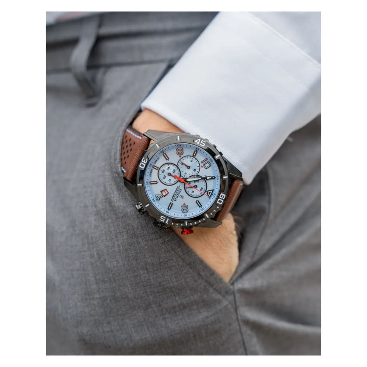 RELOJ ANÁLOGO PARA HOMBRE FESTINA CHRONO SPORT F20519/1 - MARRÓN