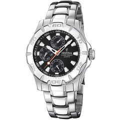 Cargar imagen en el visor de la galería, RELOJ ELEGANTE PARA HOMBRE FESTINA MULTIFUNCTION F16242/L - PLATEADO
