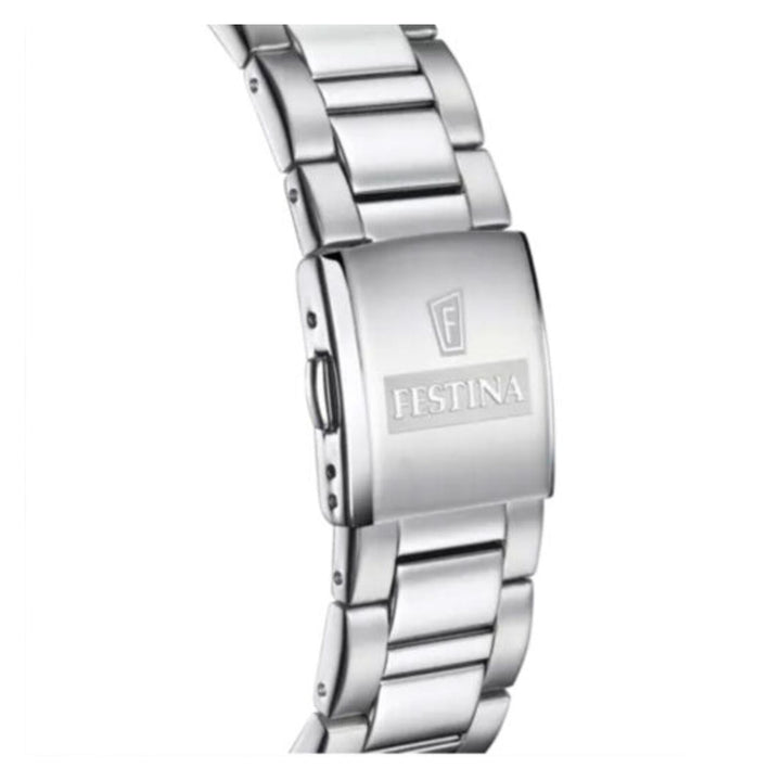 RELOJ ANÁLOGO PARA HOMBRE FESTINA NEGRO F20575/3 - PLATEADO