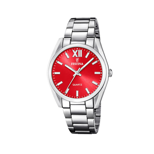 RELOJ ANÁLOGO PARA MUJER FESTINA BOYFRIEND F20622/B - PLATEADO