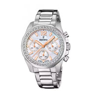 RELOJ ANÁLOGO PARA MUJER FESTINA RAINBOW F20606/1 - PLATEADO