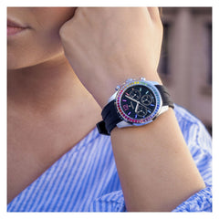 Cargar imagen en el visor de la galería, RELOJ ANÁLOGO PARA HOMBRE FESTINA RAINBOW F20610/3 - NEGRO
