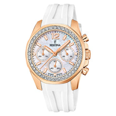 Cargar imagen en el visor de la galería, RELOJ ANÁLOGO PARA MUJER FESTINA RAINBOW F20611/1 - BLANCO
