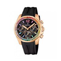RELOJ ANÁLOGO PARA MUJER FESTINA RAINBOW F20611/3 - NEGRO