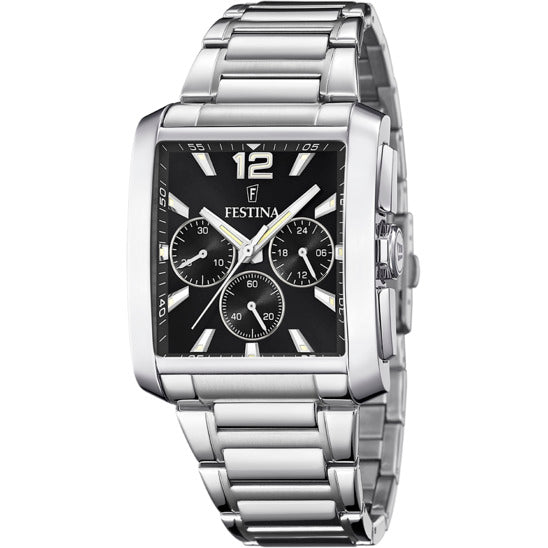 RELOJ ANÁLOGO PARA HOMBRE FESTINA F20635 F20635/4 - PLATEADO
