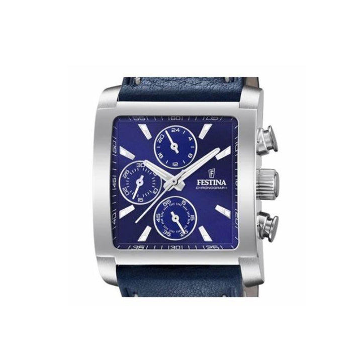 RELOJ ANÁLOGO PARA HOMBRE FESTINA TIMELESS CHRONOGRAPH F20636/2 - AZUL