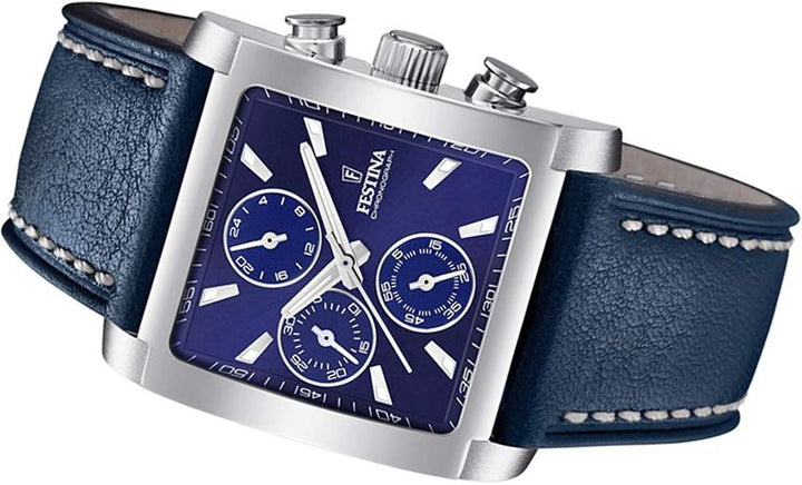 RELOJ ANÁLOGO PARA HOMBRE FESTINA TIMELESS CHRONOGRAPH F20636/2 - AZUL