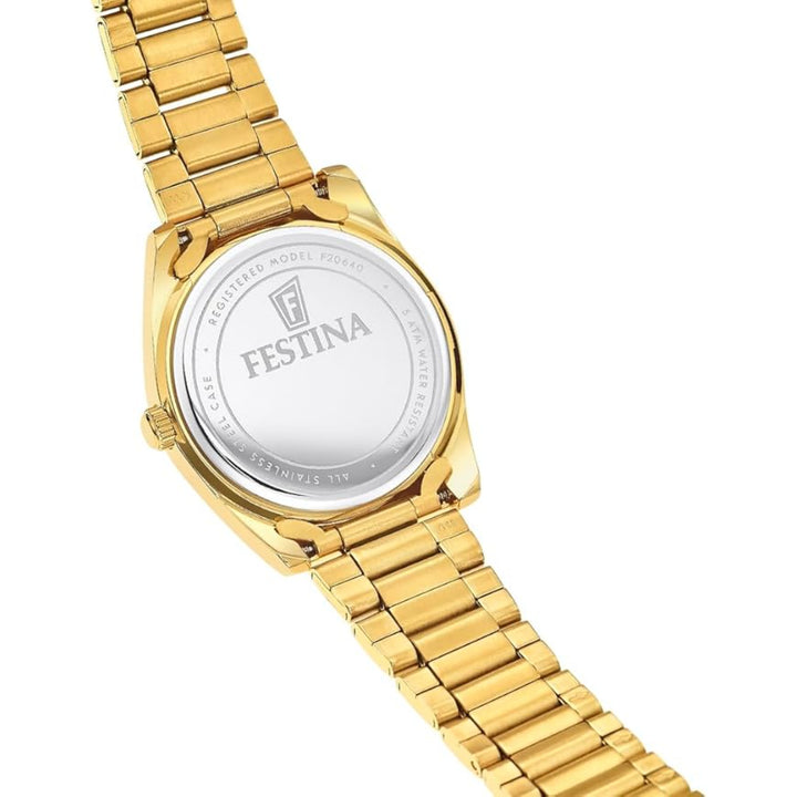RELOJ ANÁLOGO PARA MUJER FESTINA F20640/4 - DORADO