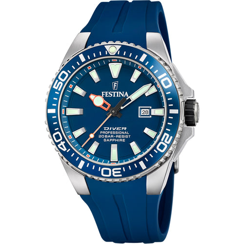 RELOJ ANÁLOGO PARA HOMBRE FESTINA F20664 F20664/1 - AZUL