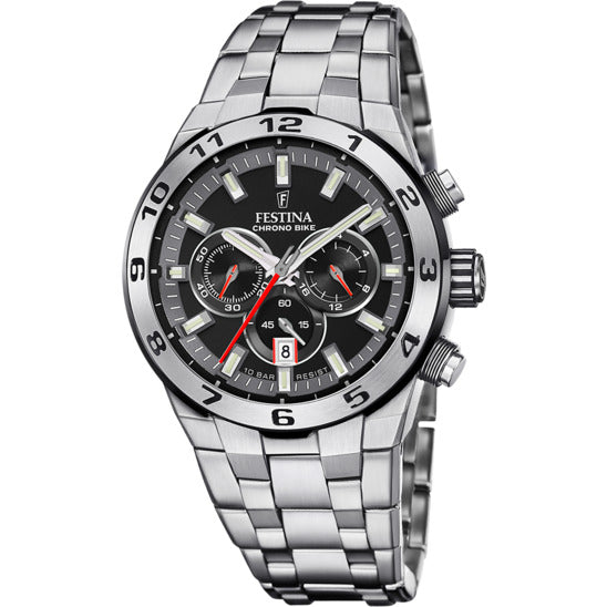 RELOJ ANÁLOGO PARA HOMBRE FESTINA F20670 F20670/6 - PLATEADO