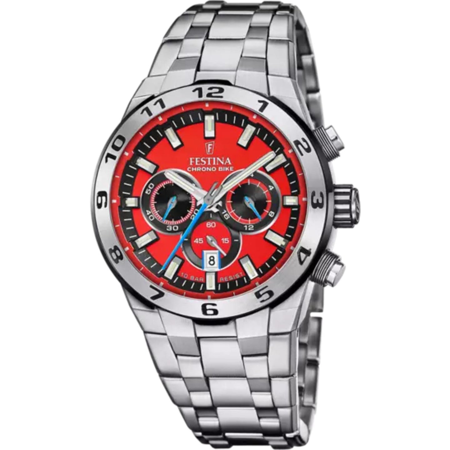 RELOJ ANÁLOGO PARA HOMBRE FESTINA CHRONO BIKE F20670/5 - PLATEADO