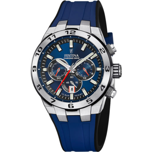 RELOJ ANÁLOGO PARA HOMBRE FESTINA CHRONO BIKE F20671 F20671/1 - AZUL