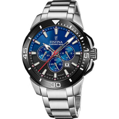 Cargar imagen en el visor de la galería, RELOJ ANÁLOGO PARA HOMBRE FESTINA F20641 F20641/C - PLATEADO
