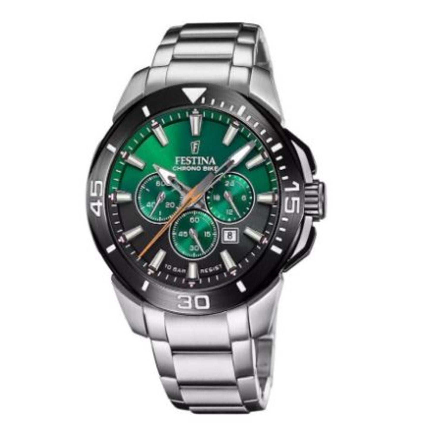 RELOJ ANÁLOGO PARA HOMBRE FESTINA MULTICOLOR F20641/B - PLATEADO