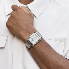 Cargar imagen en el visor de la galería, RELOJ ANÁLOGO PARA HOMBRE FESTINA ON THE SQUARE F20677/2 - PLATEADO
