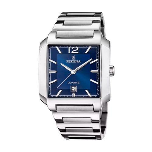 RELOJ ANÁLOGO PARA HOMBRE FESTINA ON THE SQUARE F20677/3 - PLATEADO