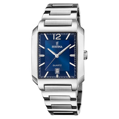 Cargar imagen en el visor de la galería, RELOJ ANÁLOGO PARA HOMBRE FESTINA ON THE SQUARE F20677/3 - PLATEADO
