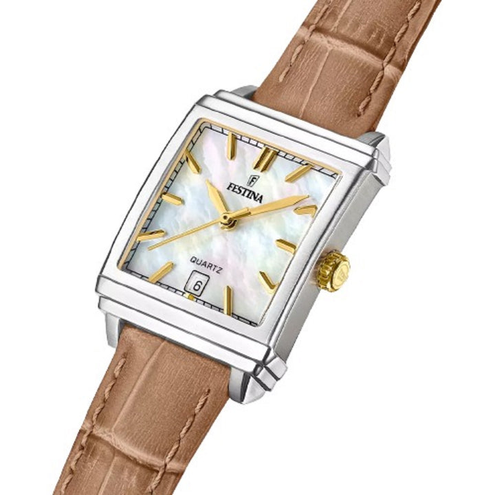 RELOJ ANÁLOGO PARA MUJER FESTINA ON THE SQUARE F20682/4 - MARRÓN